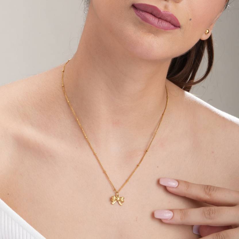 Stainless Steel Gold-plated Gold Jewel Set - Image 2